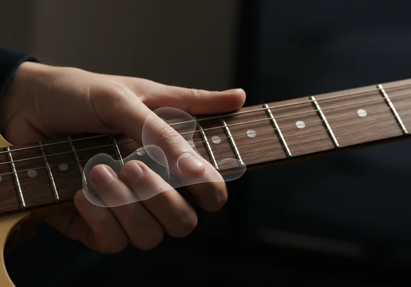 Correct finger placement for chords on virtual guitar